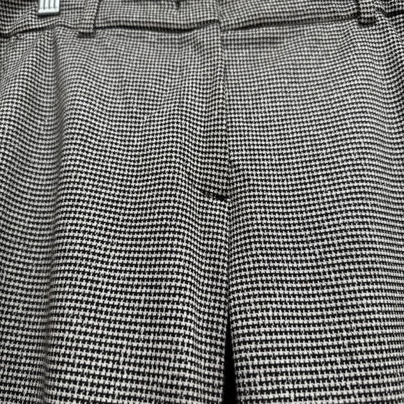 Luisa Cerano Pants Size USA 10 Multi Pattern Italian Fabric Pants Slacks - Picture 3 of 10
